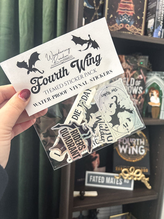 Fourth Wing Sticker Pack