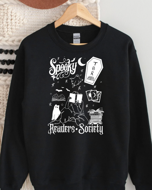 Spooky Reader Society Crewneck Sweatshirt