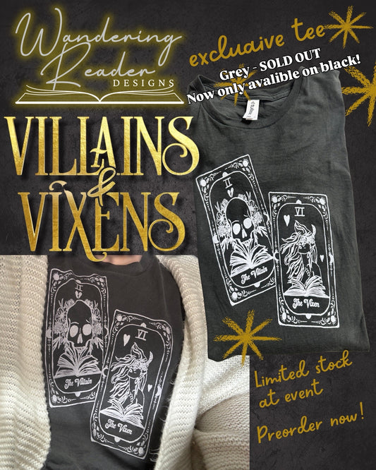 VV 26 TAROT exclusive tee black & grey