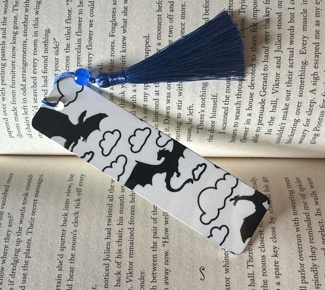 Metal BookMark with Tassel - Five Design Options
