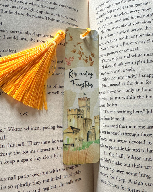 Metal BookMark with Tassel - Five Design Options