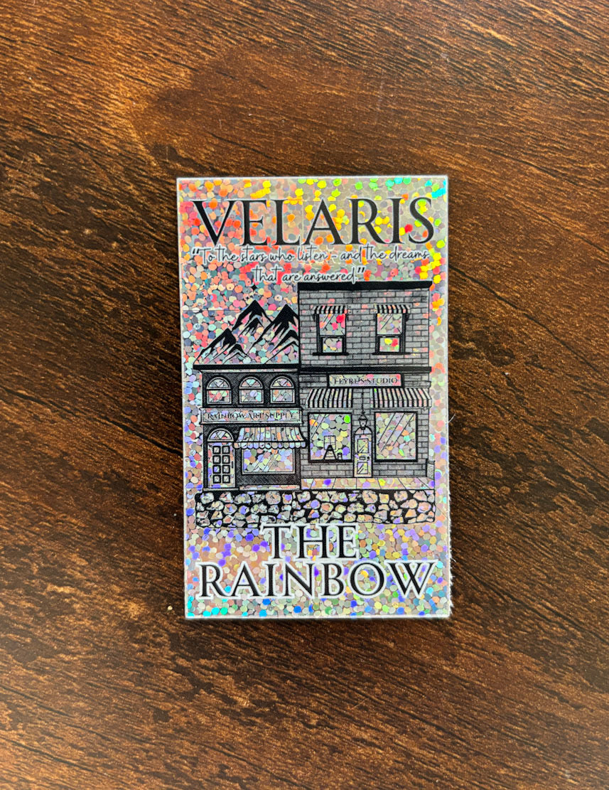 Officially Licensed SJM Velaris Holographic Glitter sticker