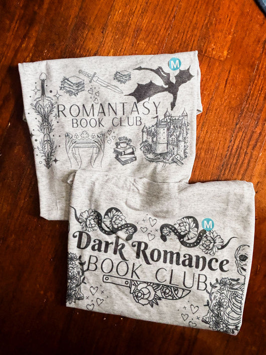 Romantasy Book Club T-shirt - NO USERNAME
