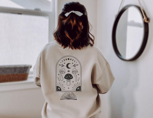Cozy Reader Crewneck Sweatshirt