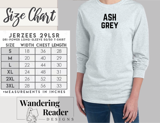 Officially Licensed FOURTH WING Long Sleeve Basgiath Double Sided T-shirt