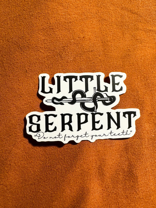 OFFICIALLY LICENSED Carissa Broadbent Little Serpent 3x1.9' Matte