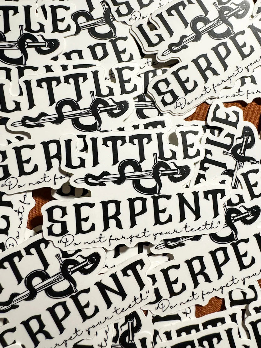 OFFICIALLY LICENSED Carissa Broadbent Little Serpent 3x1.9' Matte