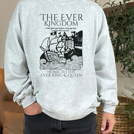 Official LJ Andrews The Ever Seas Series - Ever Kingdom Crewneck Sweatshirt
