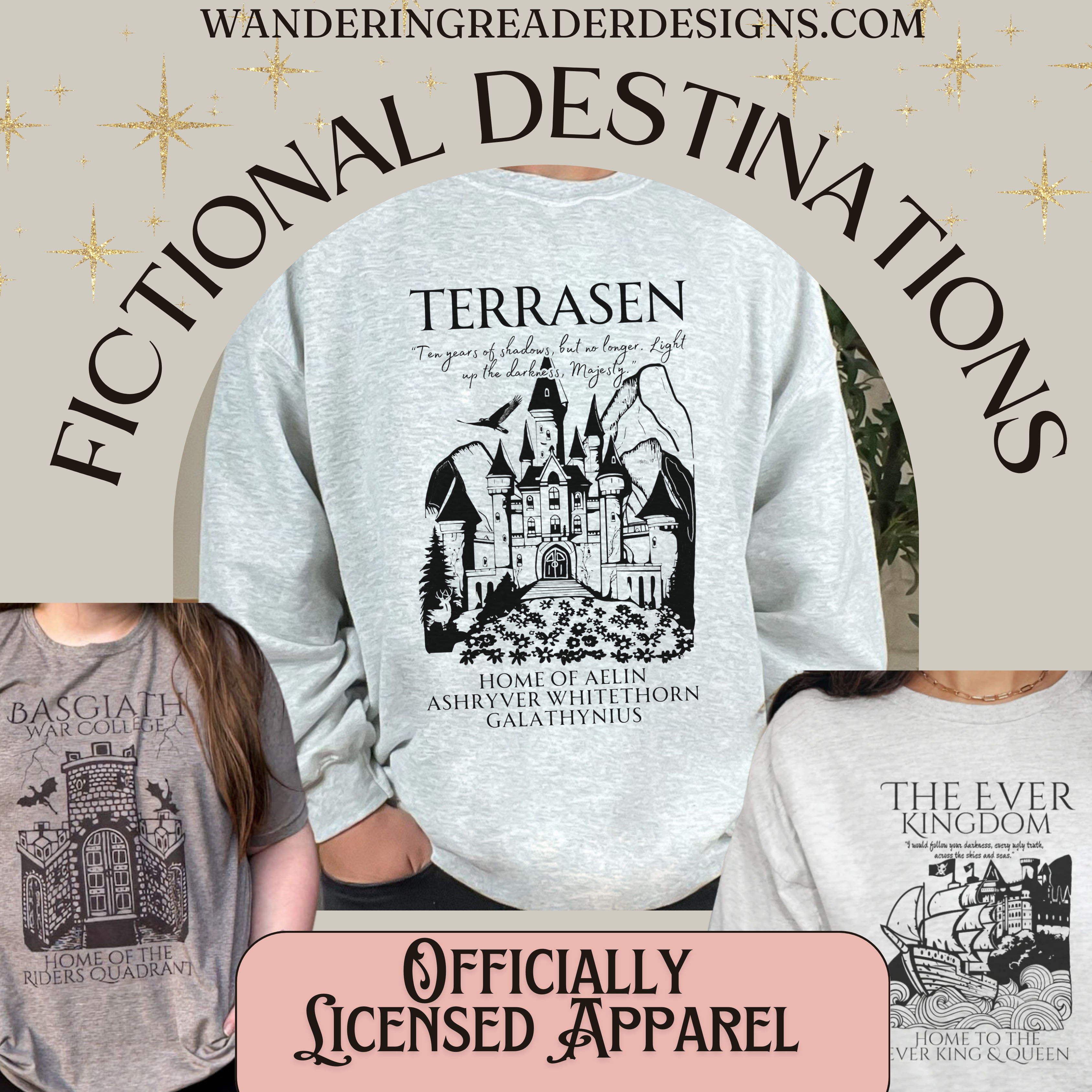 Destination Collection – Wandering Reader Designs