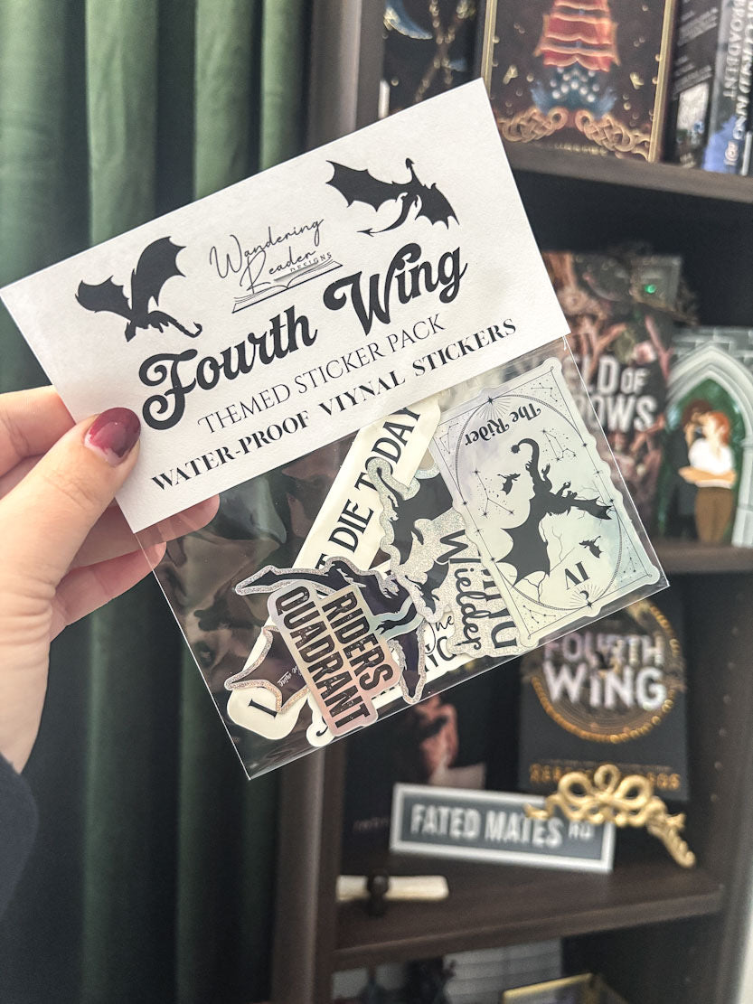NEW V2 Fourth Wing Sticker Pack
