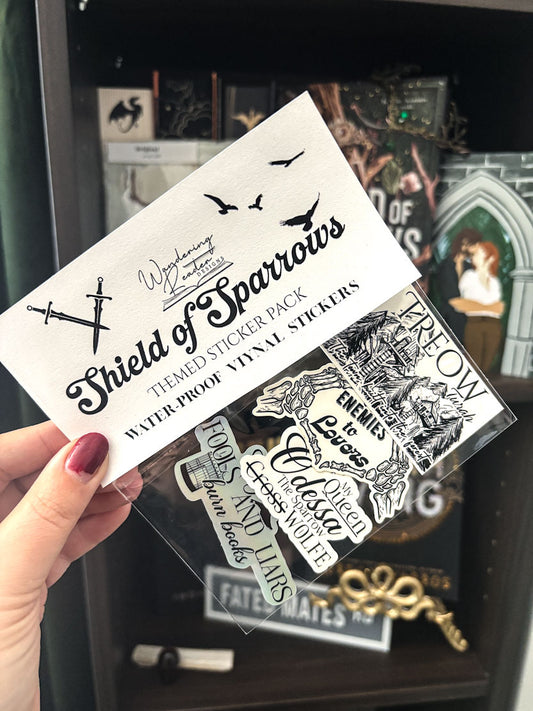 OFFICIALLY LICENSED Shield of Sparrows Sticker Pack