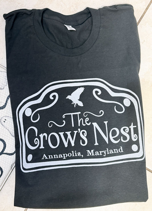 BK Borison "Crow's Nest" T-Shirt on Slate - Officially Licensed Good Spirits