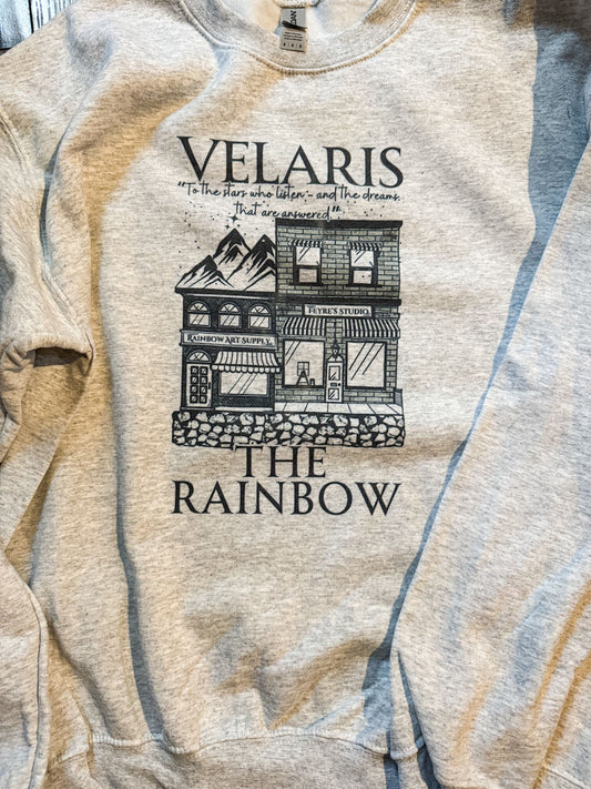 Officially Licensed SJM Velaris "The Rainbow" Destination Crewneck Sweatshirt