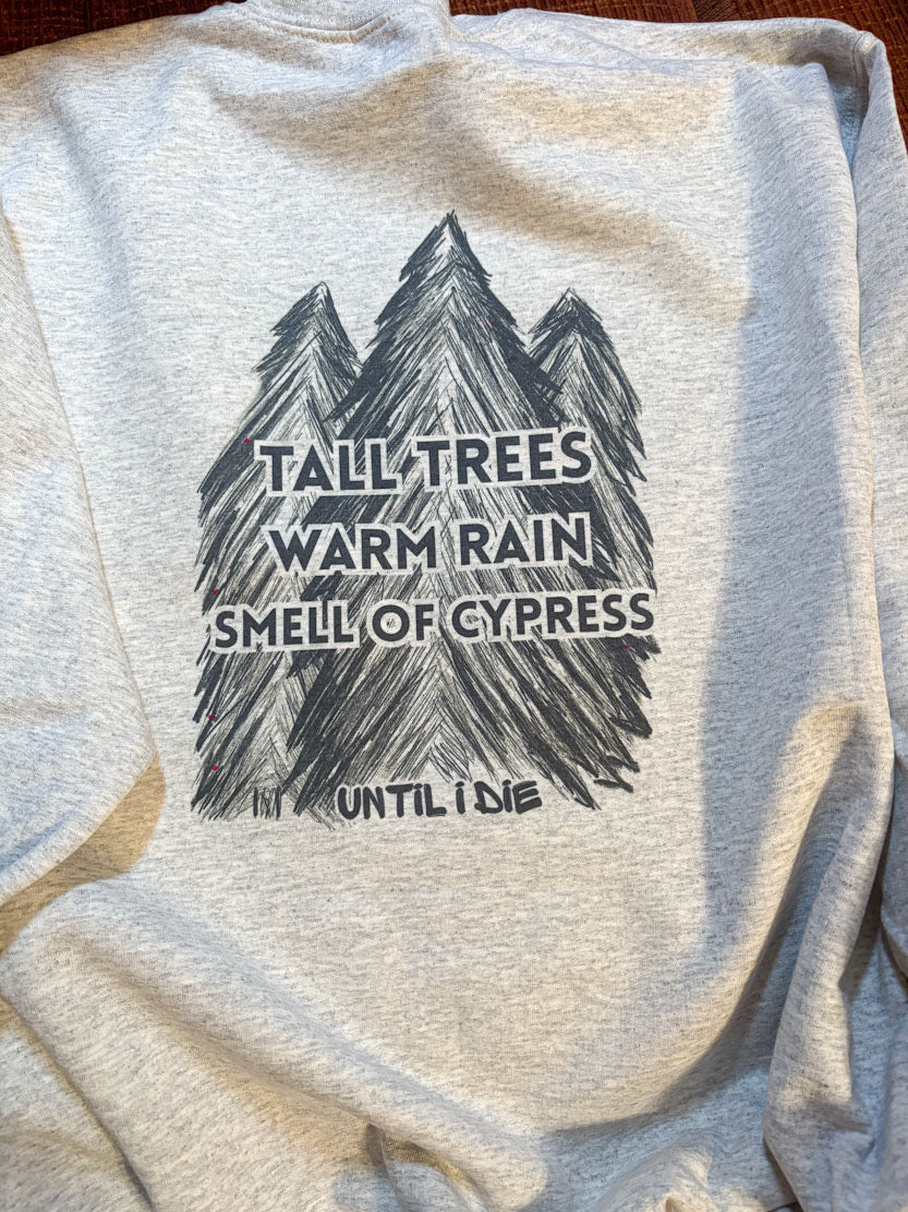 Deidra Duncan "Until I Die" Officially Licensed Crewneck Sweatshirt - Ash Grey