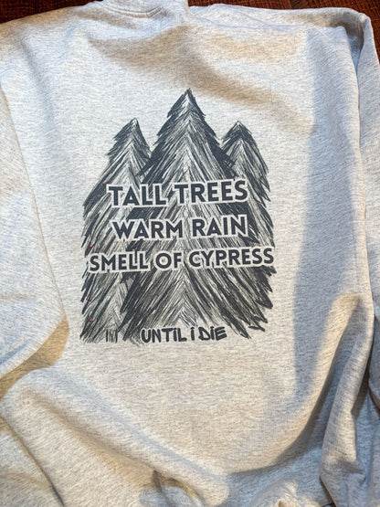 Deidra Duncan "Until I Die" Officially Licensed Crewneck Sweatshirt - Ash Grey