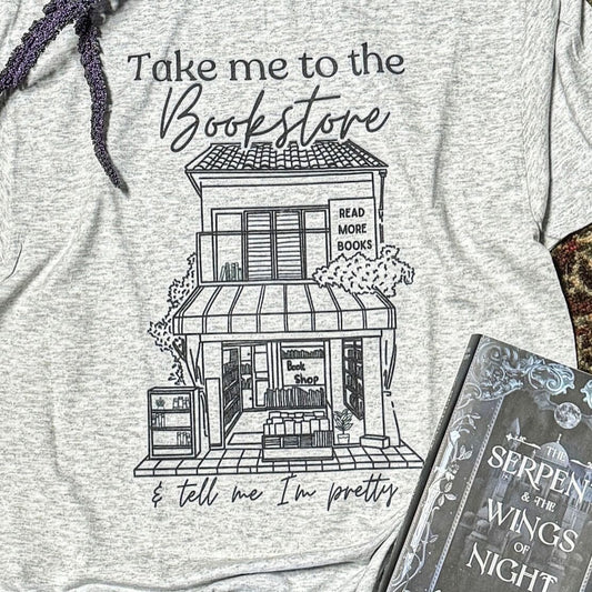 Take me to the Bookstore Graphic Tee