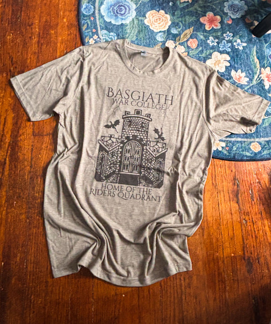 Officially Licensed Fourth Wing Basgiath Unisex T-shirt - Destination Collection
