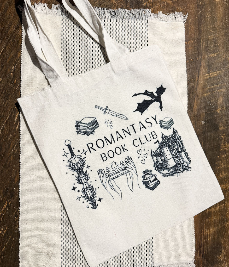 Romantasy Book Club Tote V2