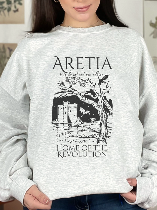 Officially Licensed FOURTH WING Aretia Crewneck - Destination Collection