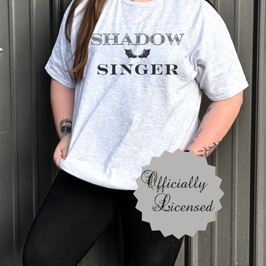 Officially Licensed ACOTAR Shadow Singer Tee (Ash Grey)