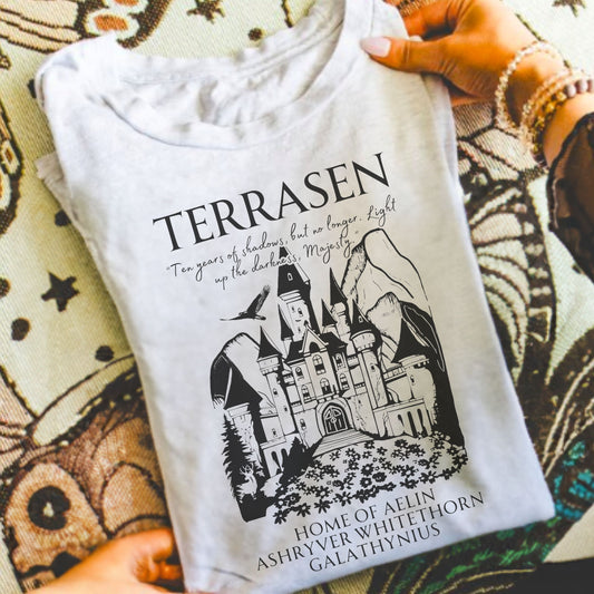 Officially Licensed TOG SJM Terrasan Tee- Destination Collection (Ash Grey)