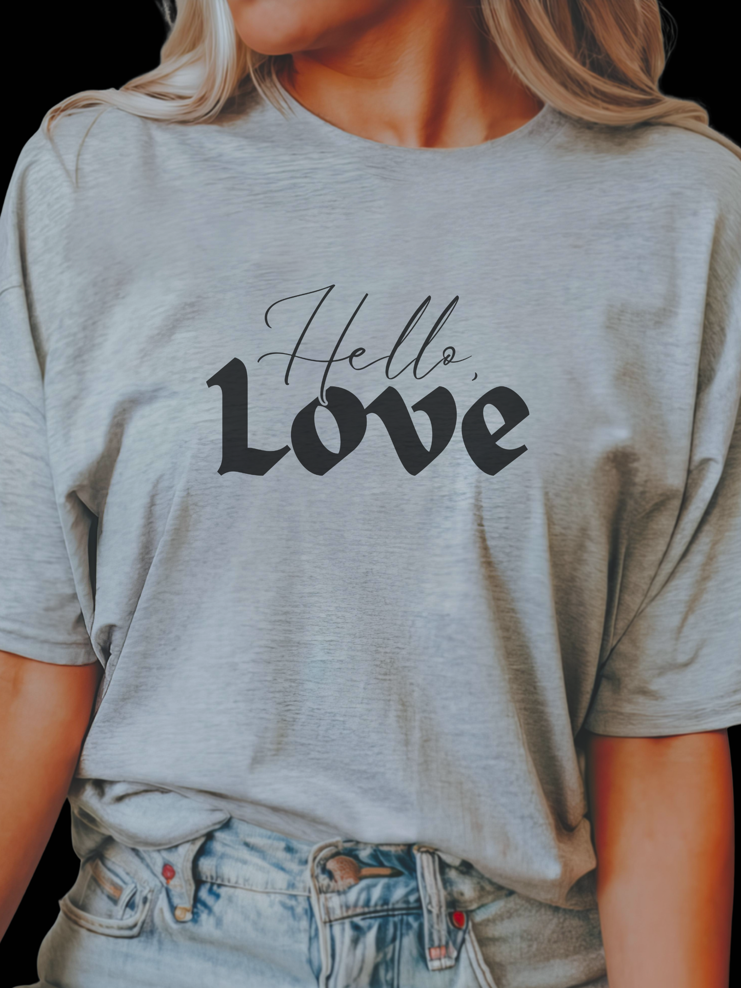 Officially Licensed HELLO, LOVE LJ Andrews Tee