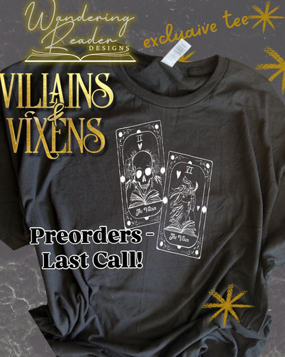 VV 26 TAROT exclusive tee black & grey
