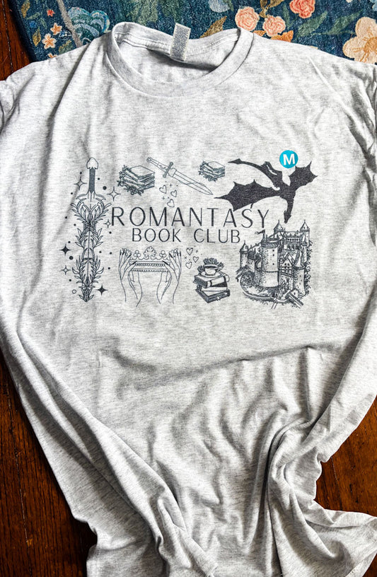 Romantasy Book Club T-shirt - NO USERNAME