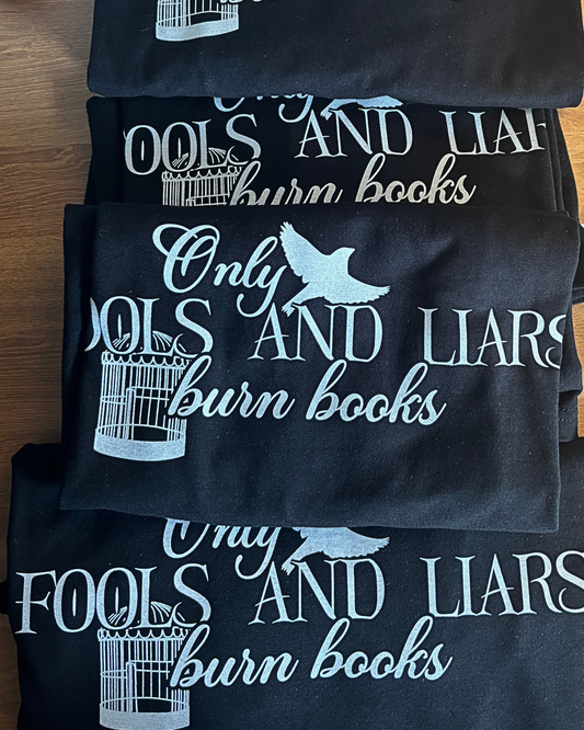 SHIELD OF SPARROWS "Fools and Liars" T-Shirt on Midnight - Officially Licensed