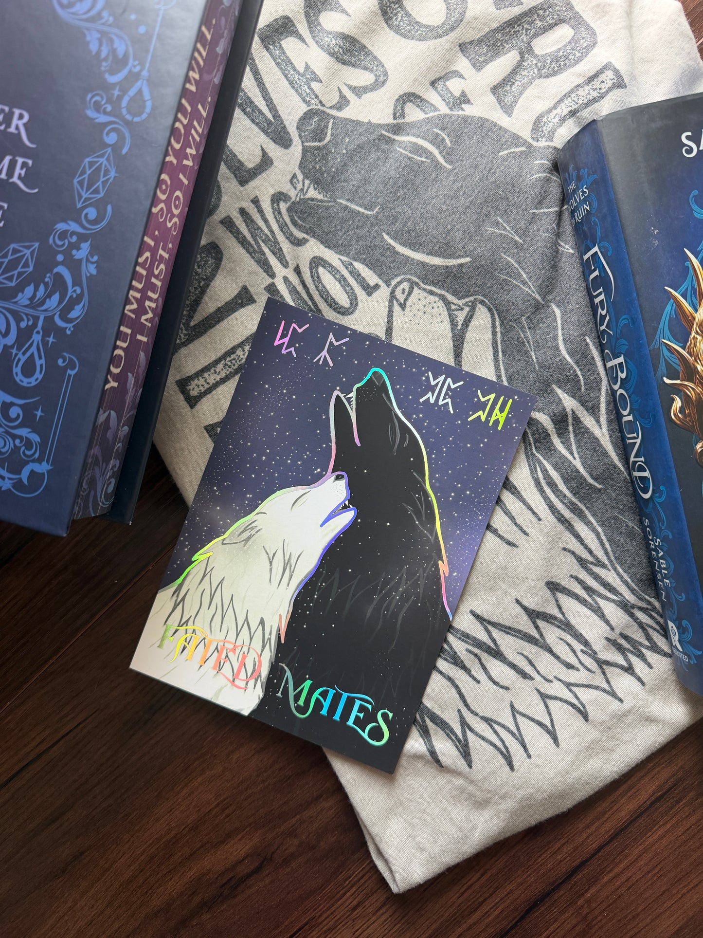 Fated Mates Art Print - Wolves of Ruin Sable Sorensen Officially Licensed