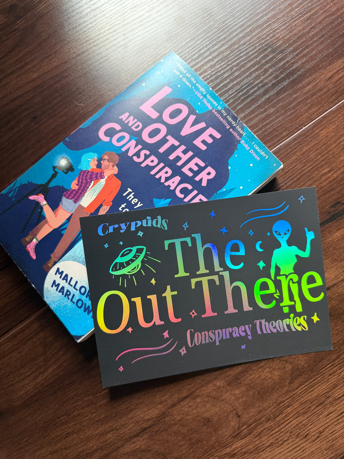 The Out There Holographic Print - Mallory Marlow Offically Licensed