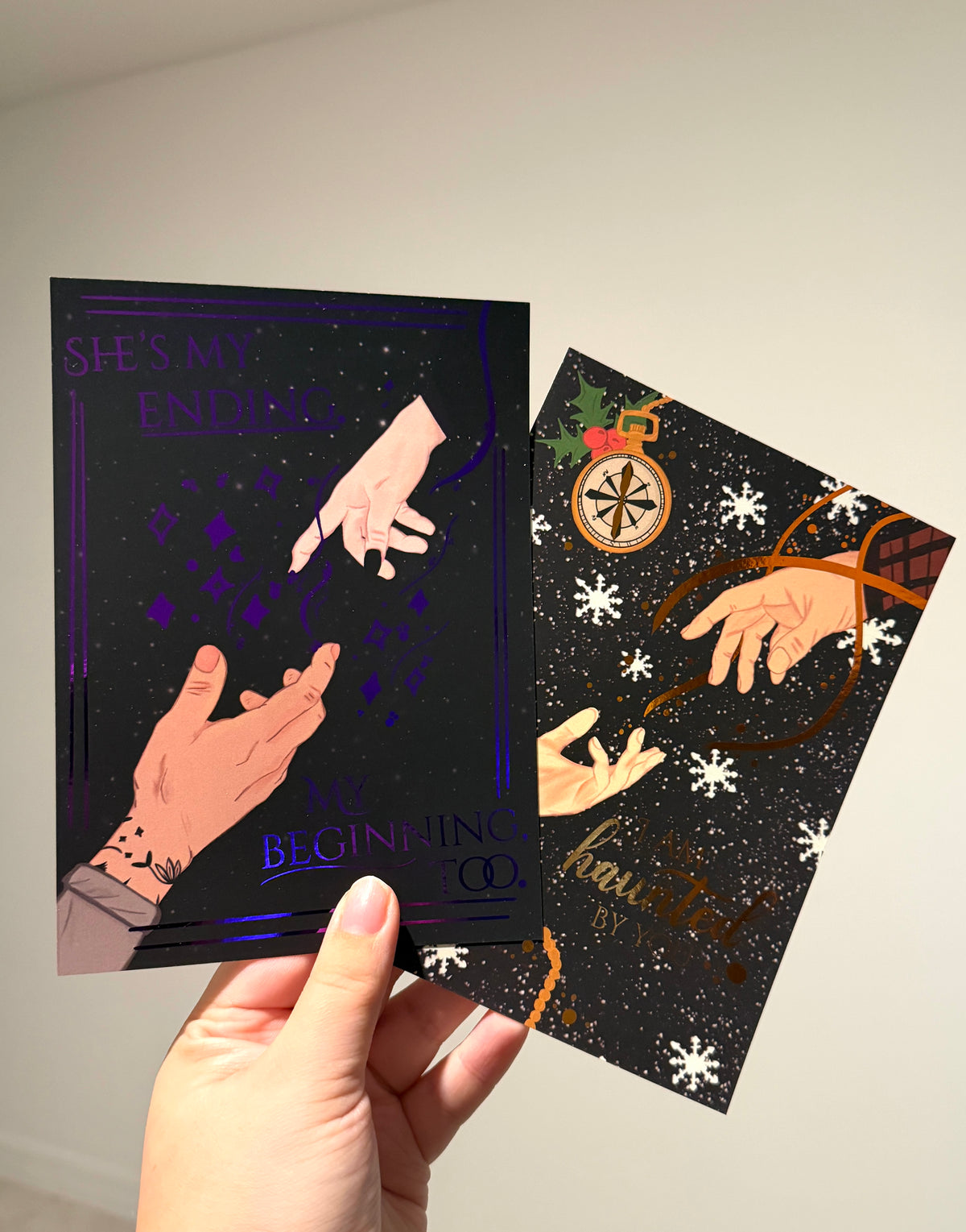 BK Borison Art Print + Stickers Bundle Grim Tidings + Good Spirits