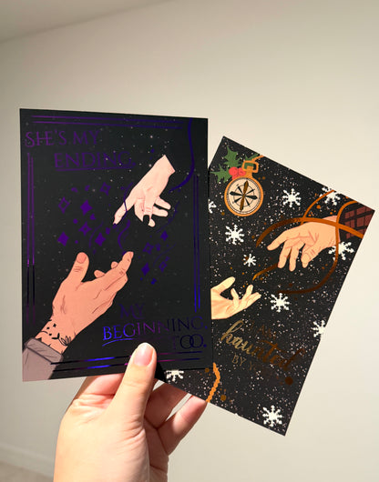 BK Borison Art Print + Stickers Bundle Grim Tidings + Good Spirits