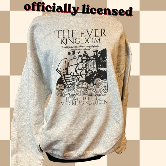 Official LJ Andrews The Ever Seas Series - Ever Kingdom Crewneck Sweatshirt