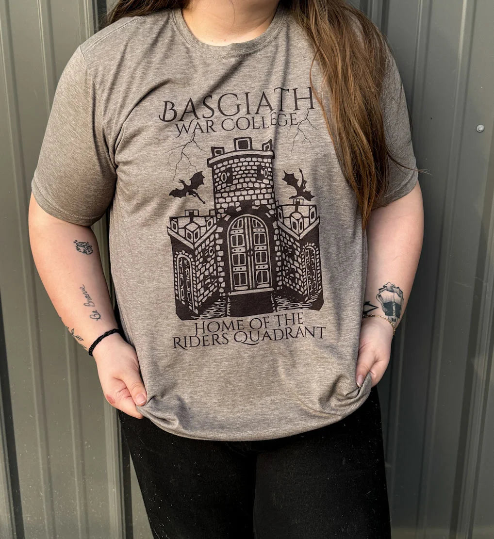 Officially Licensed Fourth Wing Basgiath Unisex T-shirt - Destination Collection