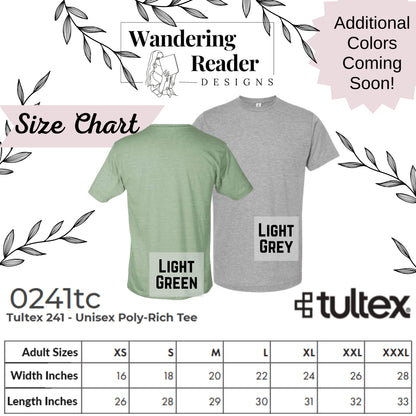 The Bookshelf Tarot Card Unisex Tee