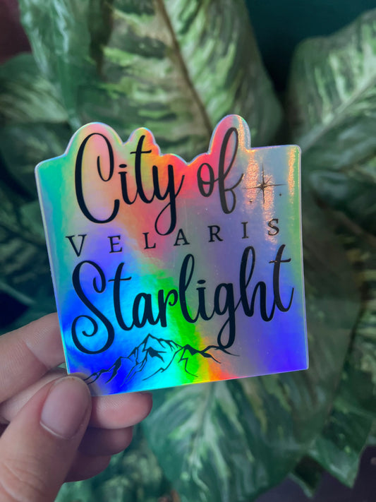 Officially Licensed SJM City of Starlight Holographic sticker 2.79x3