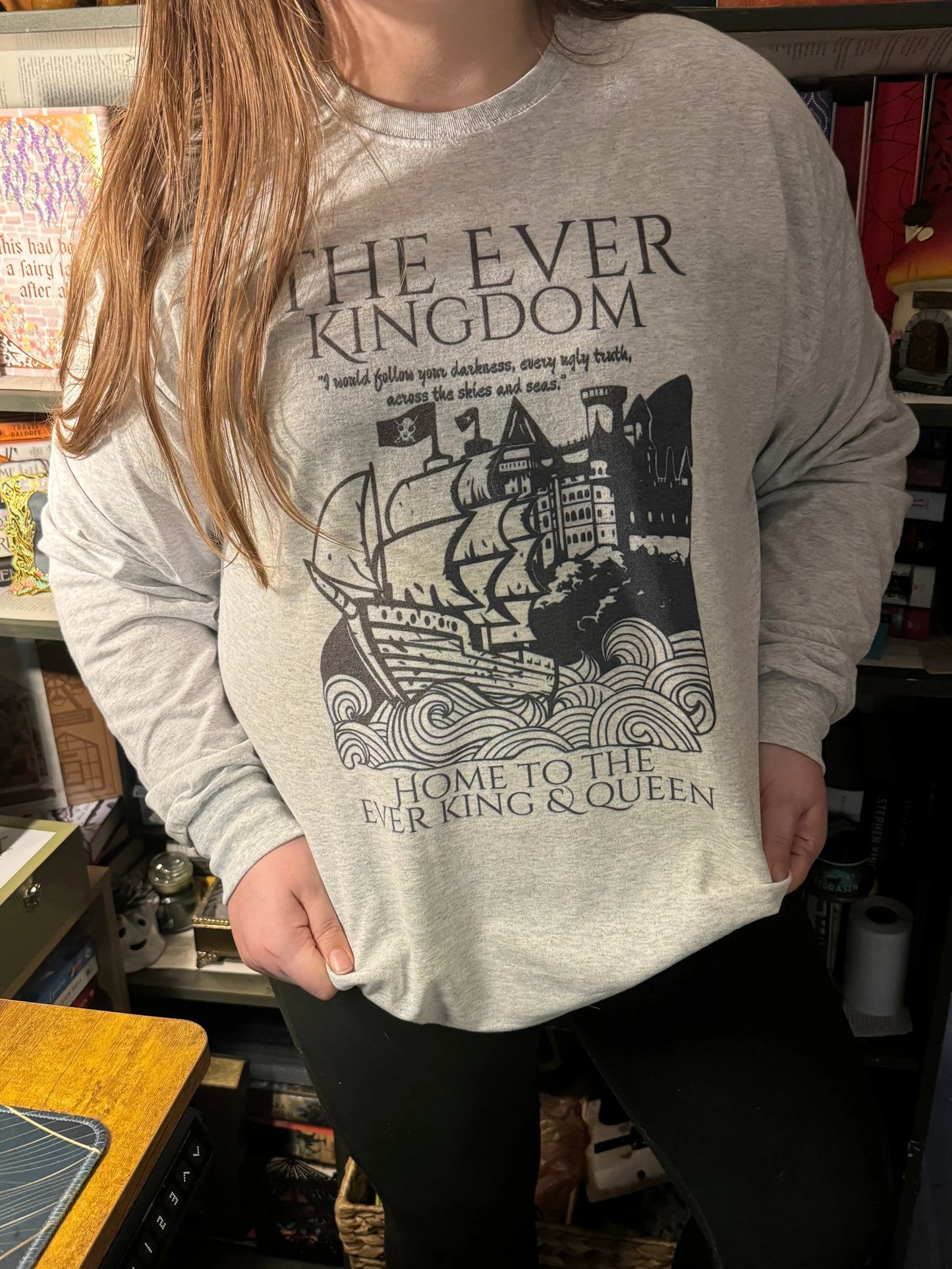 Official LJ Andrews The Ever Seas Series - Ever Kingdom Long Sleeve T-Shirt