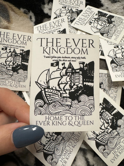 LJ Andrews The Ever Kingdom 2.1" x 2.9" Matte Sticker