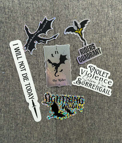 NEW V2 Fourth Wing Sticker Pack